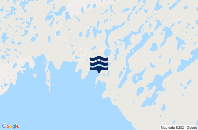 Taloyoak, Canadaの潮見表地図