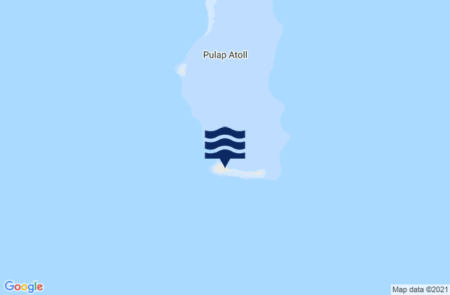 Tamatam, Micronesiaの潮見表地図