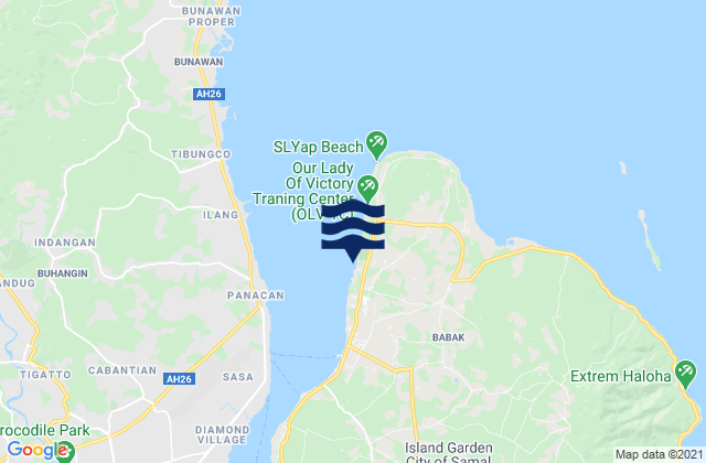 Tambo, Philippinesの潮見表地図