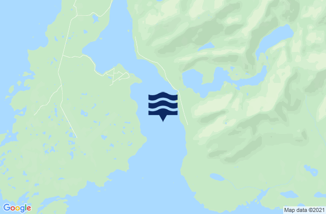 Tamgas Harbor, United Statesの潮見表地図