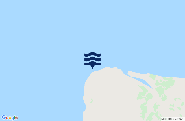 Tanjona Vilanandro, Madagascarの潮見表地図
