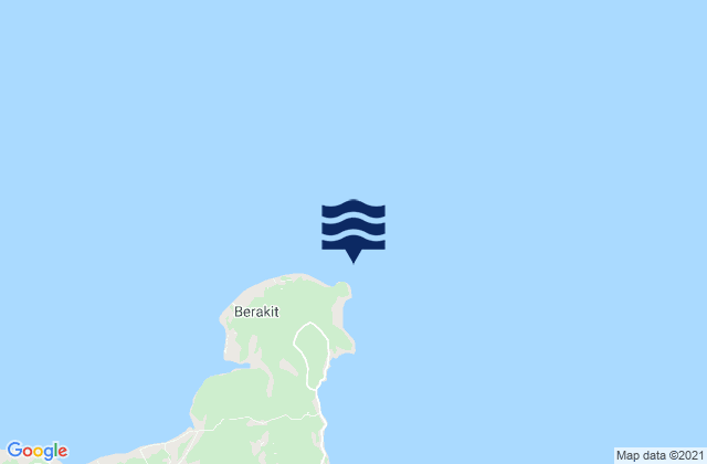 Tanjung Berakit, Indonesiaの潮見表地図