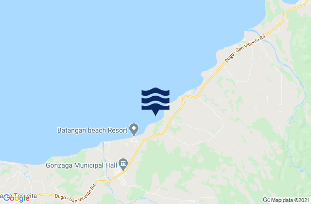 Tapel, Philippinesの潮見表地図