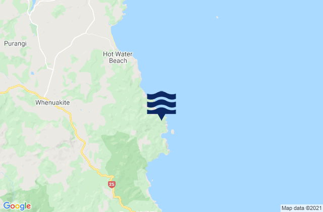 Tapuaetahi Bay (Boat Harbour), New Zealandの潮見表地図