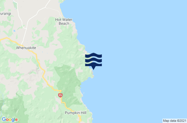 Tapuaetahi Bay (Boat Harbour), New Zealandの潮見表地図