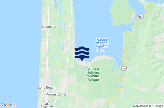 Tarlatt Slough, United Statesの潮見表地図