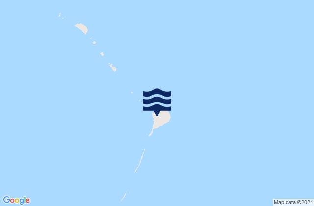 Taroa, Marshall Islandsの潮見表地図