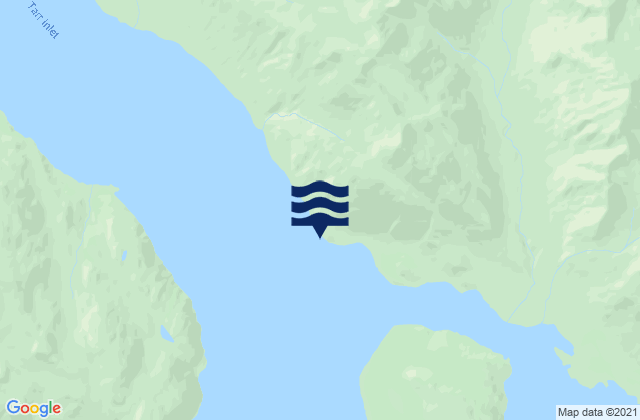 Tarr Inlet, United Statesの潮見表地図