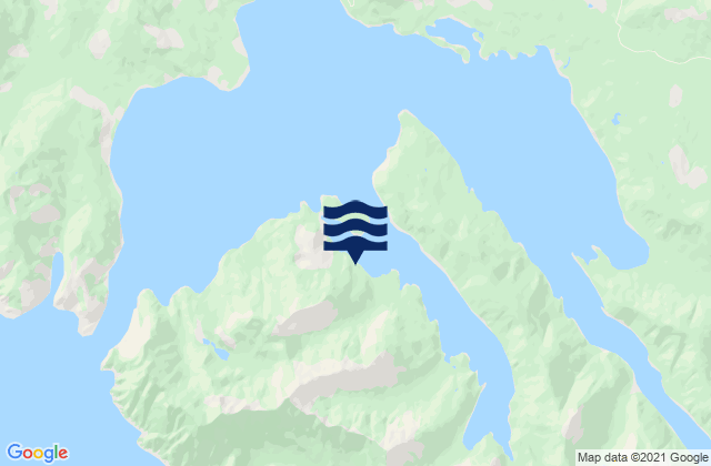 Tasu Sound, Canadaの潮見表地図