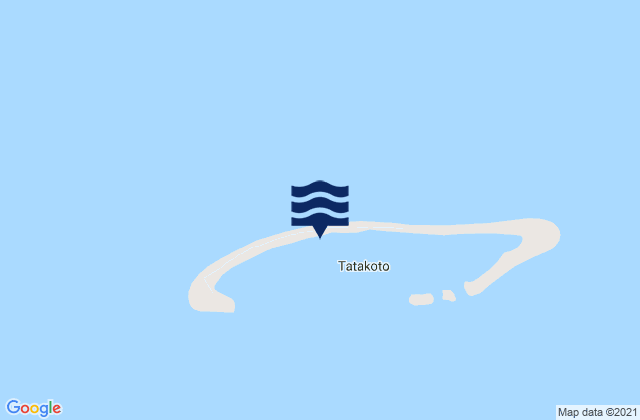 Tatakoto, French Polynesiaの潮見表地図