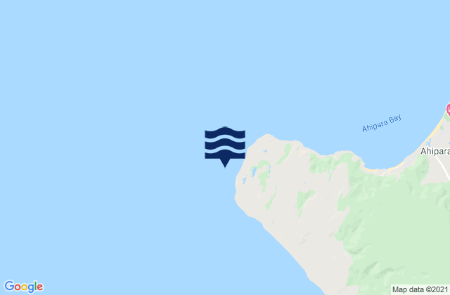 Tauroa Lighthouse, New Zealandの潮見表地図