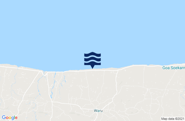 Telangi Satu, Indonesiaの潮見表地図