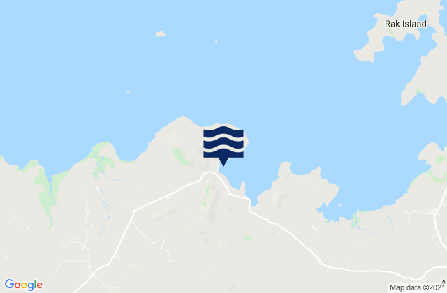 Teluksantong, Indonesiaの潮見表地図