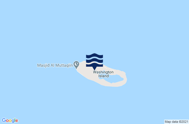 Teraina, Kiribatiの潮見表地図