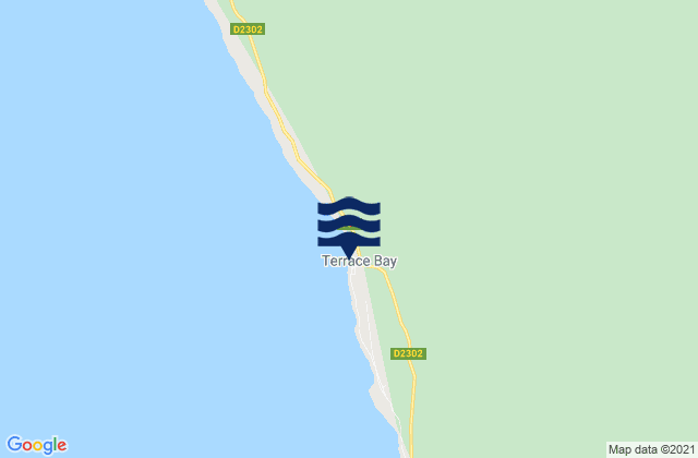 Terrace Bay, Angolaの潮見表地図