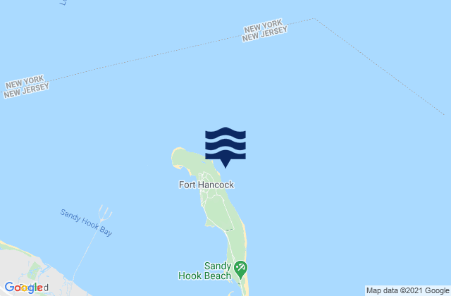 The Cove, United Statesの潮見表地図