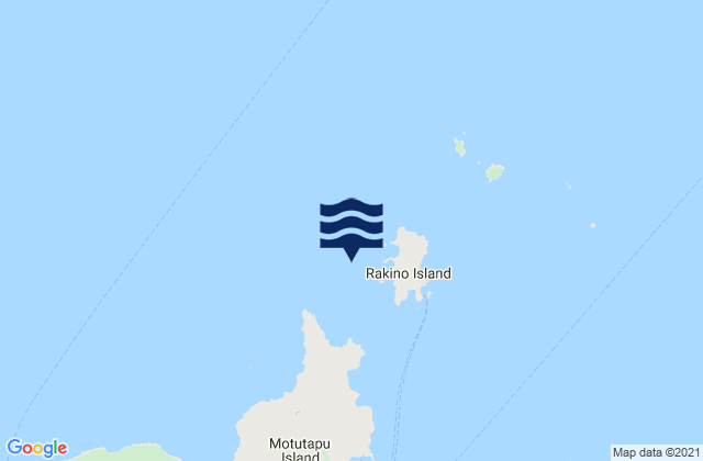 Three Sisters, New Zealandの潮見表地図