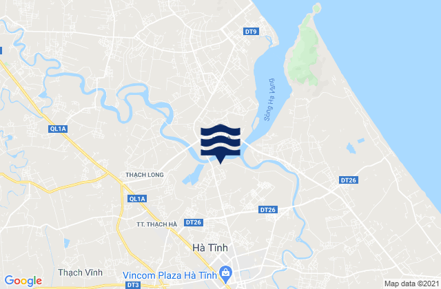 Thành Phố Hà Tĩnh, Vietnamの潮見表地図