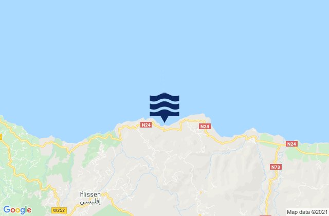 Timizart, Algeriaの潮見表地図