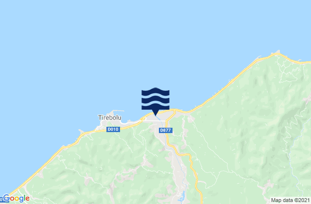 Tirebolu, Turkeyの潮見表地図