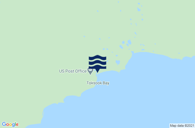 Toksook Bay, United Statesの潮見表地図