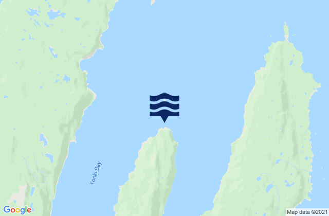 Tonki Bay, United Statesの潮見表地図