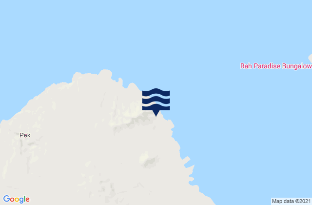 Torba Province, Vanuatuの潮見表地図