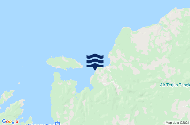 Toroloji, Indonesiaの潮見表地図