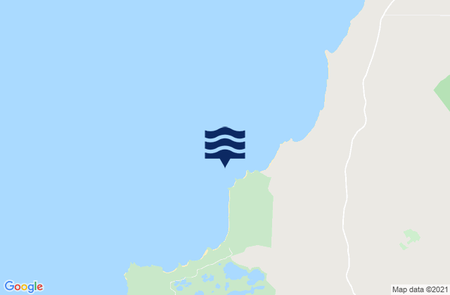 Trespassers, Australiaの潮見表地図