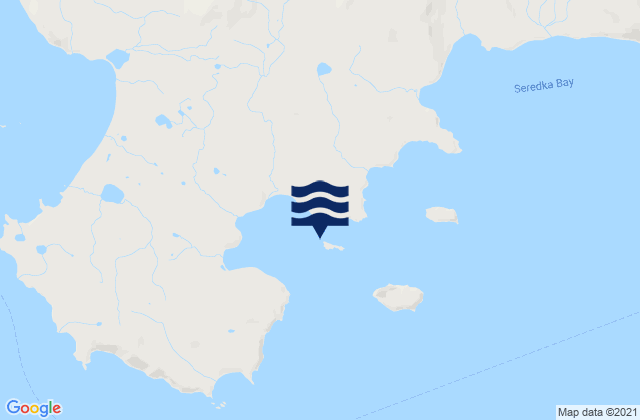 Trident Bay (Akun Island), United Statesの潮見表地図