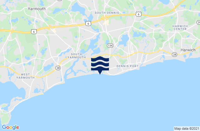 Trotting Park, United Statesの潮見表地図