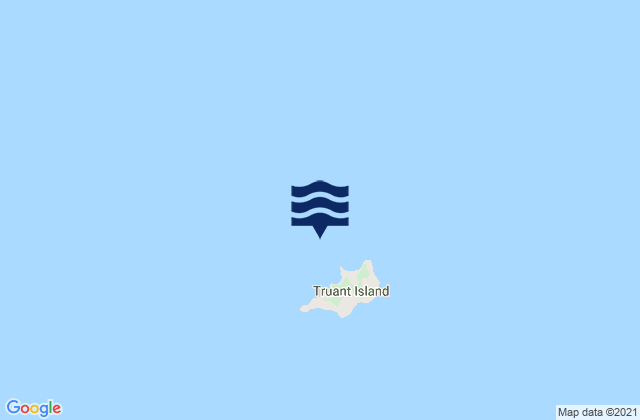 Truant Island, Australiaの潮見表地図