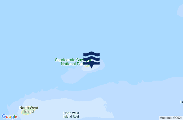 Tryon Islet, Australiaの潮見表地図