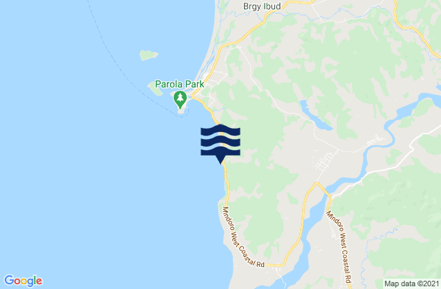Tuban, Philippinesの潮見表地図