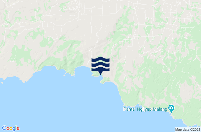 Tugurejo Satu, Indonesiaの潮見表地図