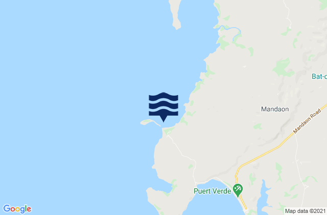 Tumalaytay, Philippinesの潮見表地図