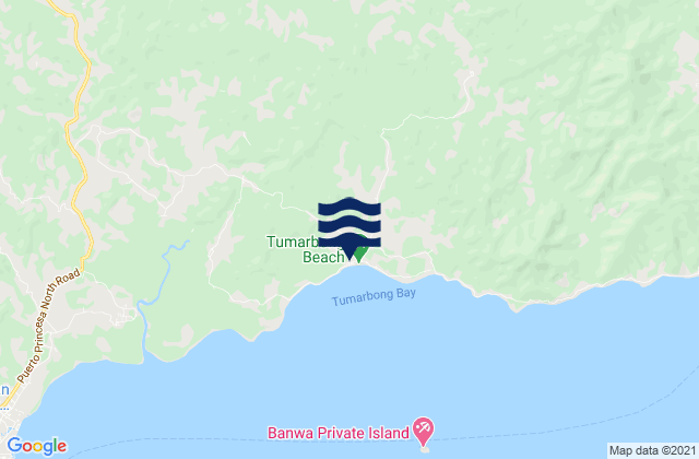 Tumarbong, Philippinesの潮見表地図