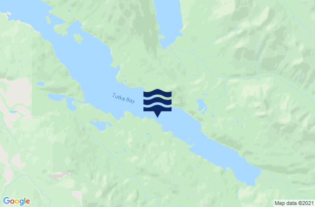 Tutka Bay (Kachemak Bay), United Statesの潮見表地図