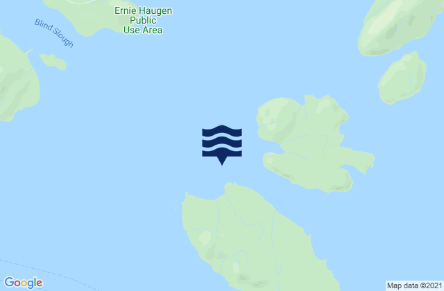 Two Tree Island, United Statesの潮見表地図