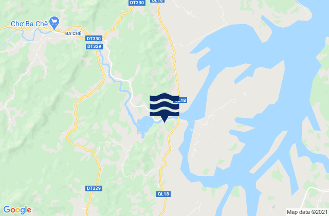 Tỉnh Quảng Ninh, Vietnamの潮見表地図