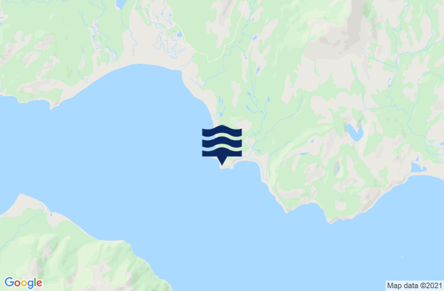 Ugak Bay (saltery Cove), United Statesの潮見表地図