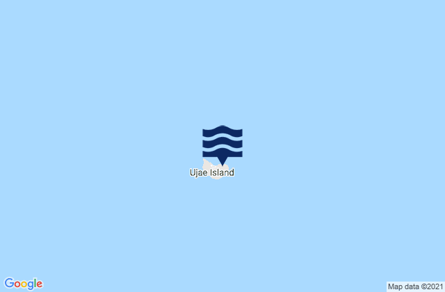 Ujae, Marshall Islandsの潮見表地図