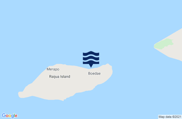 Ujudima, Indonesiaの潮見表地図