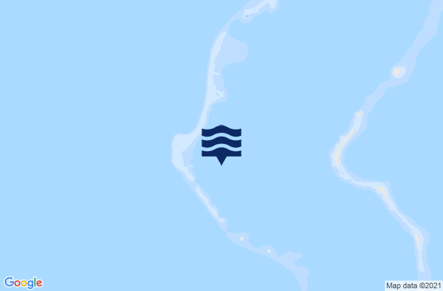 Ulithi Municipality, Micronesiaの潮見表地図
