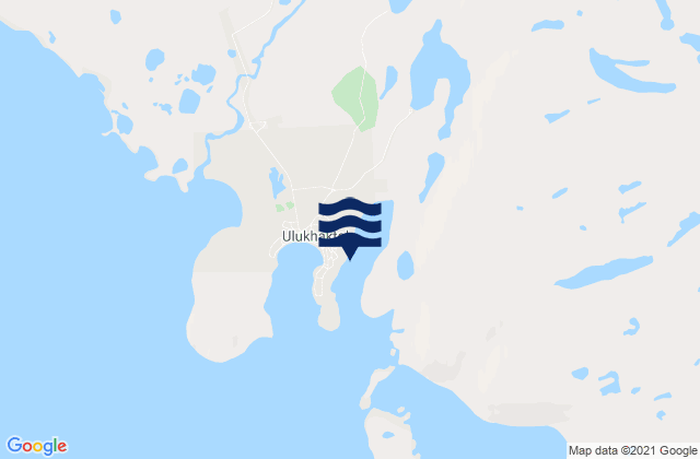 Ulukhaktok, United Statesの潮見表地図