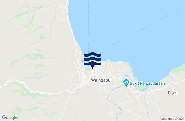 Umburarameha, Indonesiaの潮見表地図