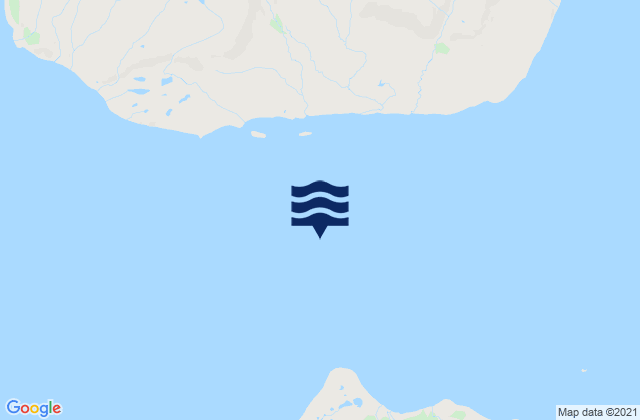 Unga Strait (1.4 miles N of Unga Spit), United Statesの潮見表地図