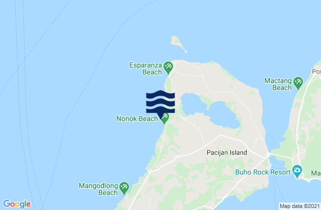 Union, Philippinesの潮見表地図