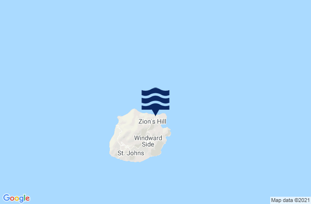 Upper Hell's Gate, Bonaire, Saint Eustatius and Saba の潮見表地図