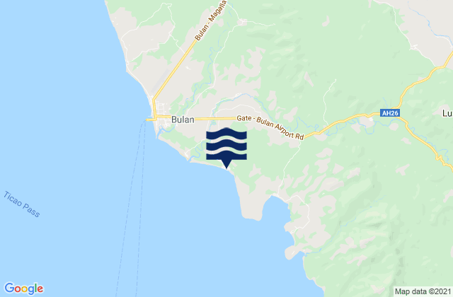 Utabi, Philippinesの潮見表地図